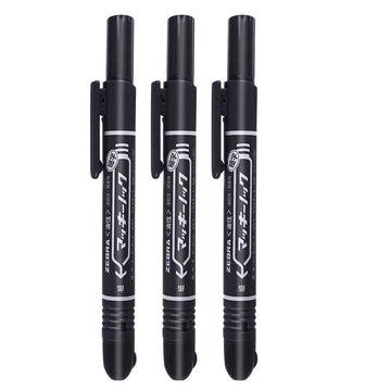 Zebra Permanent Pen,McKnock,Fine Point,3 Count P-YYSS6
