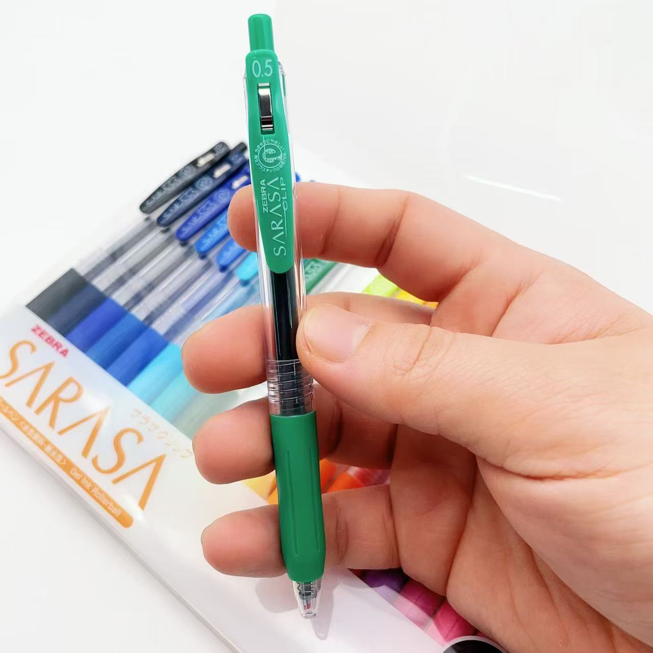 Zebra Sarasa Clip Gel Ink Pen 5/10/20 Colors Set 0.5mm