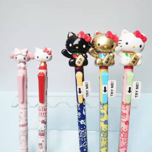 Sanrio Hello Kitty Nodding Push Pen - Cute Collectible