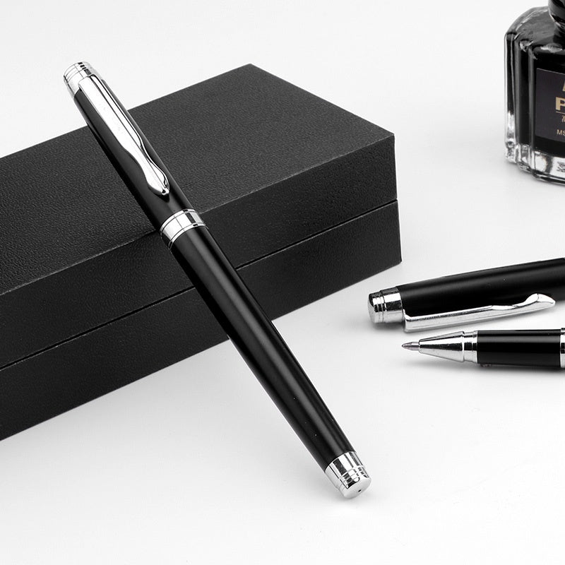 Baoke 0.7mm Black Ink Metal Shenbao Signature Fountain Pen