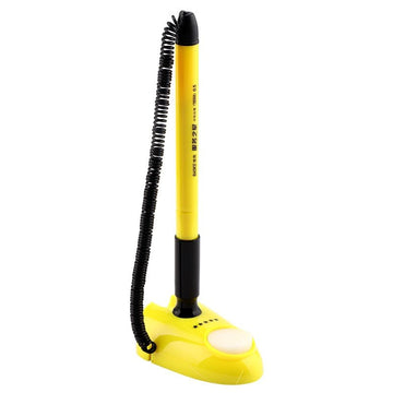 Baoke Desktop Black Ink Pen TB896 (Pack of 3) 0.5mm Black Lemon Yellow