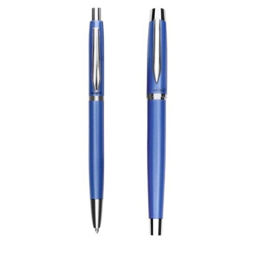 Baoke Fountain Pen & Ballpoint Pen Combo Set T12 Business-blue