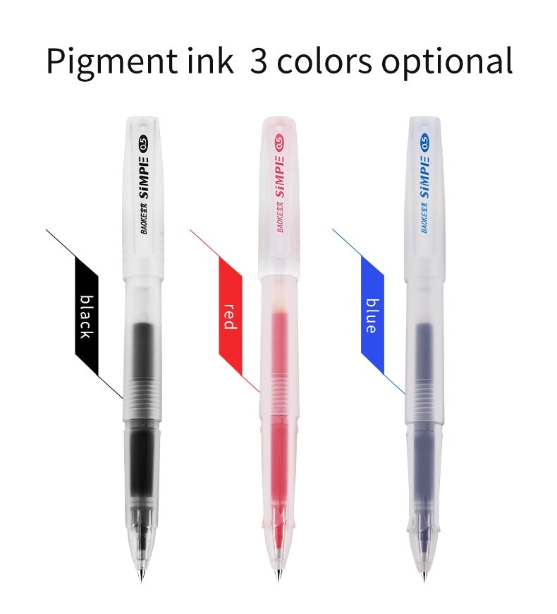 Baoke Simple Gel Pen PC3298 (Pack of 12)