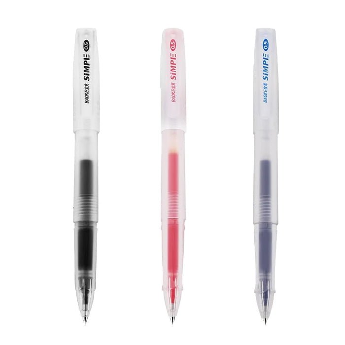 Baoke Simple Gel Pen PC3298 (Pack of 12)