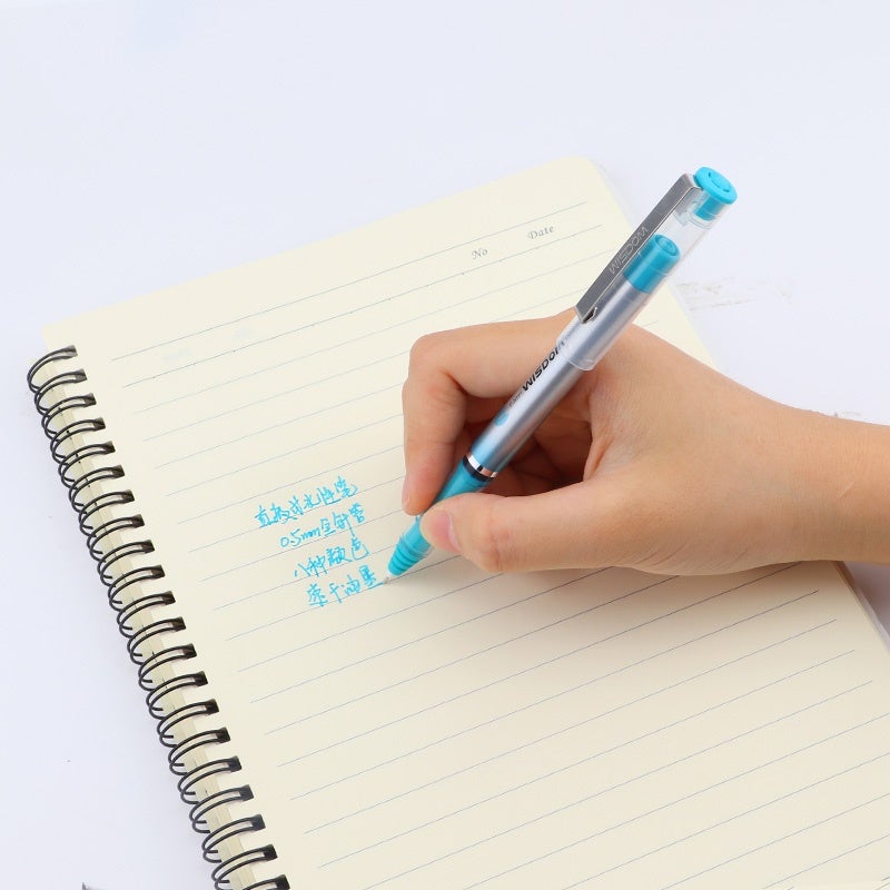 Baoke Wisdom 0.5mm Ink Rollerball Pen-BK118 (Pack of 12) 0.5mm Sky blue