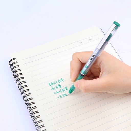 Baoke Wisdom 0.5mm Ink Rollerball Pen-BK118 (Pack of 12) 0.5mm Green