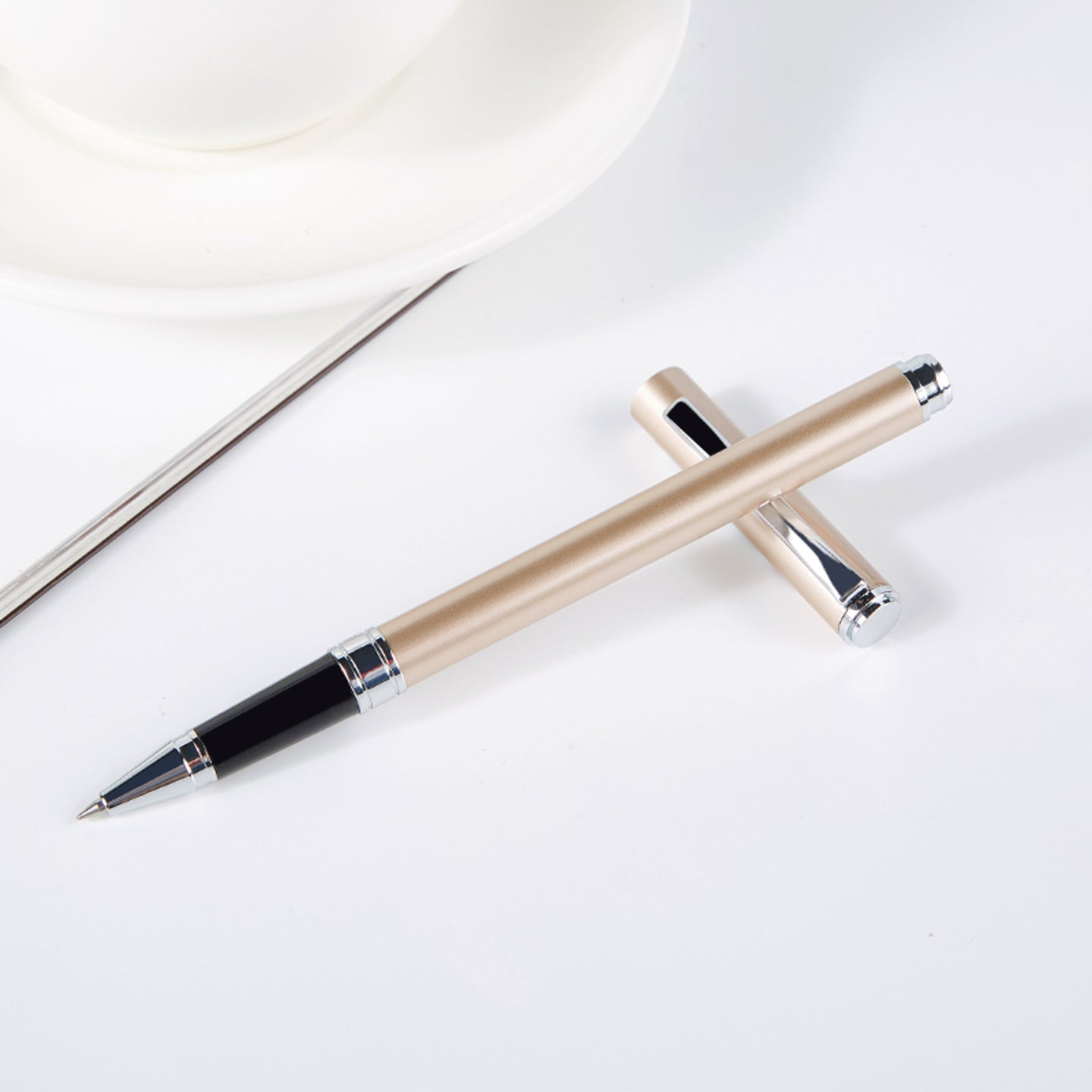 Baoke (PM157) 0.5mm Black Ink Gel Pen 0.5mm Black Copper