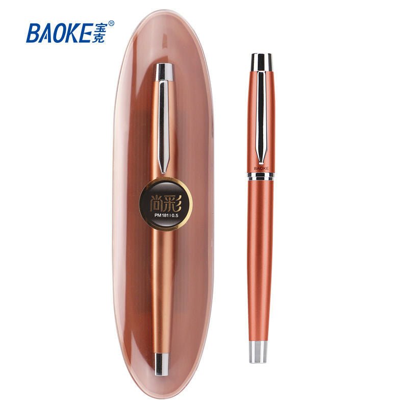 Baoke (PM181) 0.5mm Black Ink Gel Pen 0.5mm Champagne