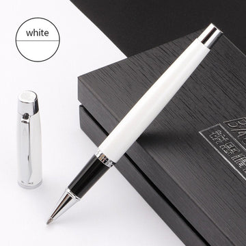 Baoke Rollerball Pen T14 Pearl 0.7 Athnes-White