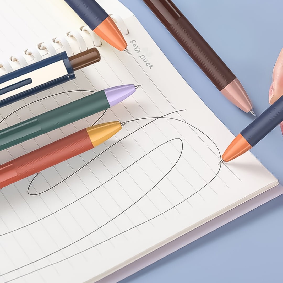 Beifa Caramel Press Neutral Gel Pens 6 Pack