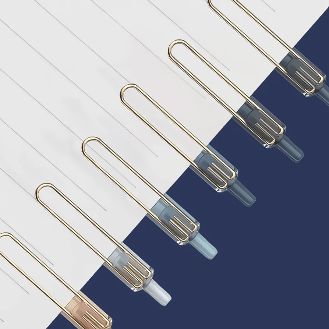 Beifa Morandi Retractable Gel Pen Black 0.5mm