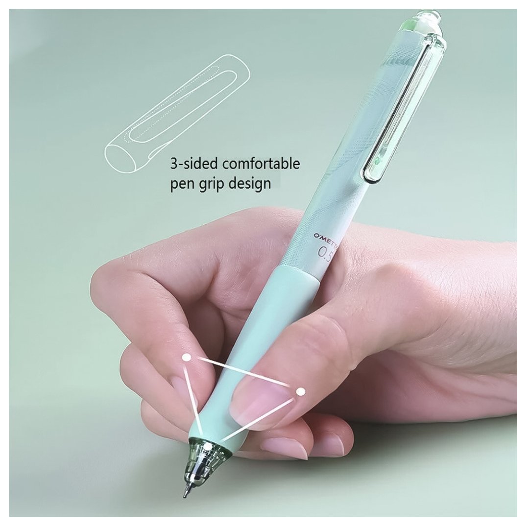 Beifa Ometta Push Silent Gel Pen with 2 Refills