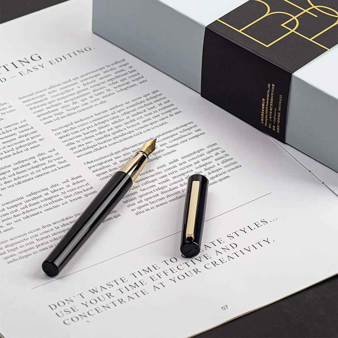 KACO Brio Fountain Pen Set EF Nib,Metal Body