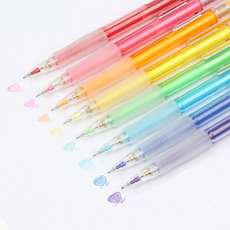 PILOT Color Eno 0.7mm Automatic Mechanical Pencil 8 Color Set