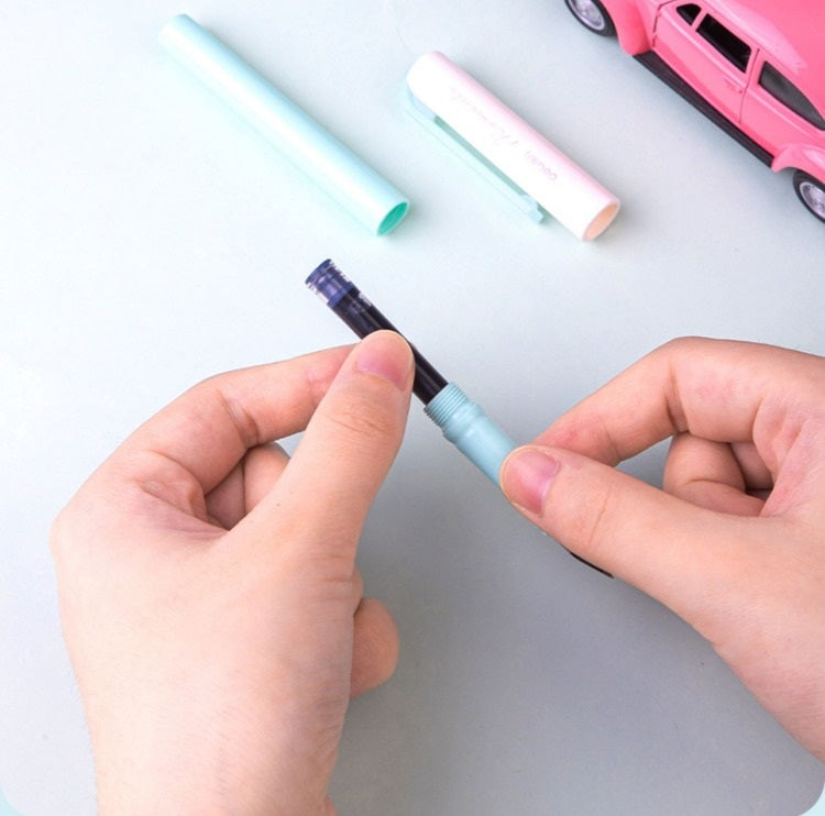 DELI A932 Affordable Starter Fountain Pens for Beginners 3 Color Pack - TTpen