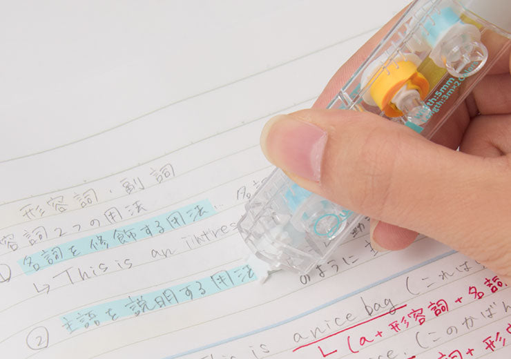 RAYMAW Fuji Kept Student Erasable Highlighter 2 Colors