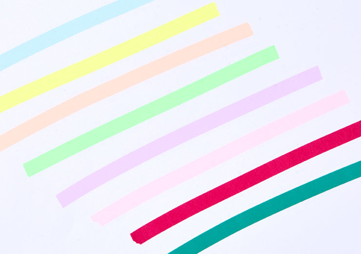 RAYMAW Fuji Kept Student Erasable Highlighter 2 Colors