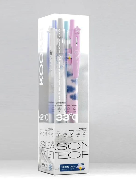 KOOKEI Seasonal Meteorology Limited Edition Neutral Pen