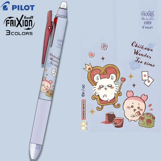 Limited! Pilot×Chiikawa 3-Color Erasable Pen 0.38mm