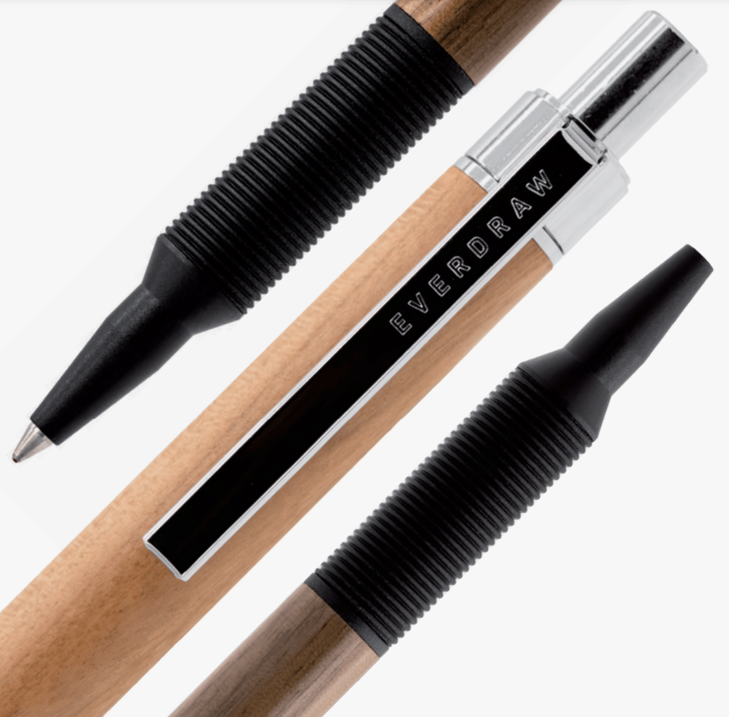 Luddite EVERDRAW Wood Ballpoint Pen 0.8mm