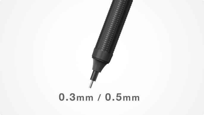 Tombow Mono Graph Lite Mechanical Pencil with Eraser - 0.5 mm