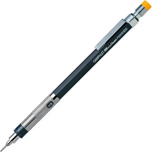 Pentel Graphlet Mechanical Pencil 0.3/0.4/0.5/0.7/0.9mm