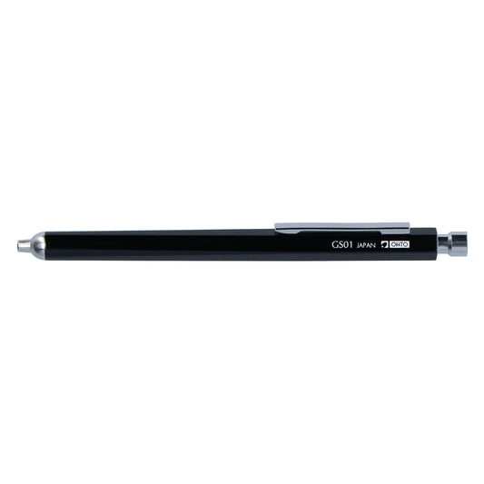 OHTO JAPAN GS01 Ballpoint Pen - 0.7mm - Black Ink - Black Body