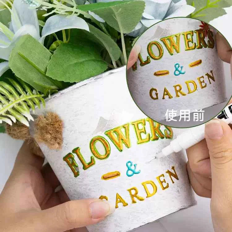 3-Piece Delete Marker Color Wipe Pens – Remove Acrylic/Enamel/Chrome Paint