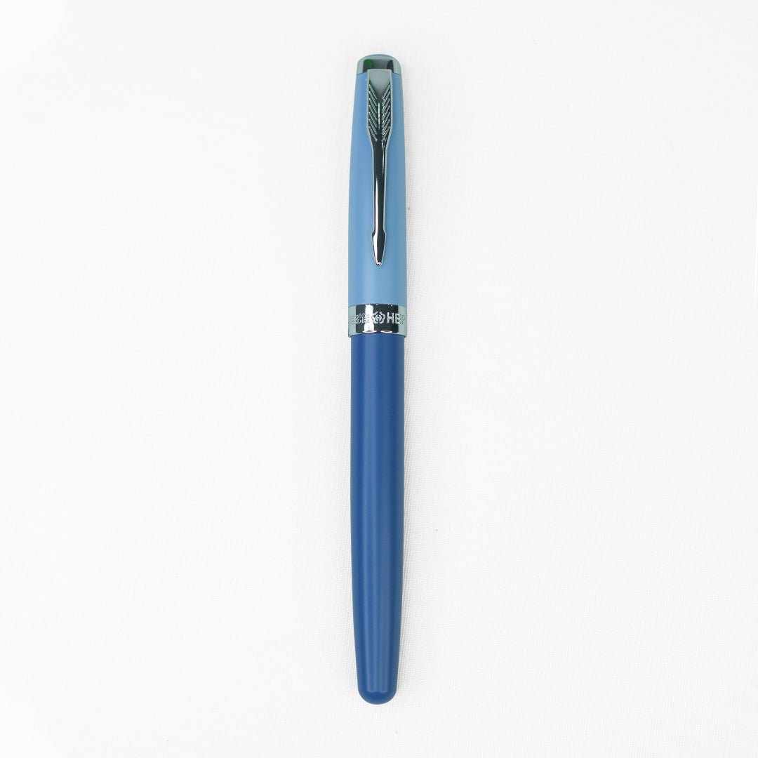 Hero 1502 Morandi Gold Fountain Pen Blue
