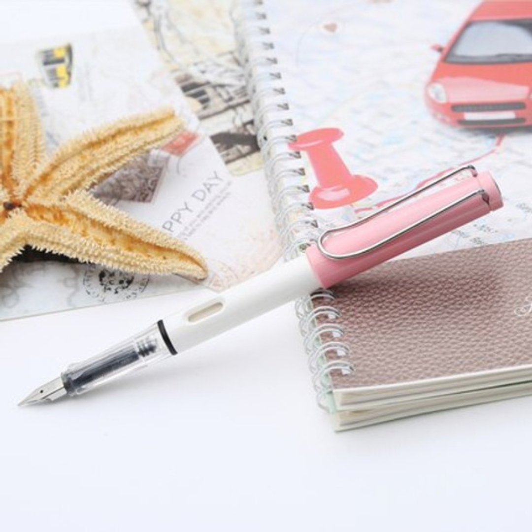 Hero 359A EF Fountain Pen Coral