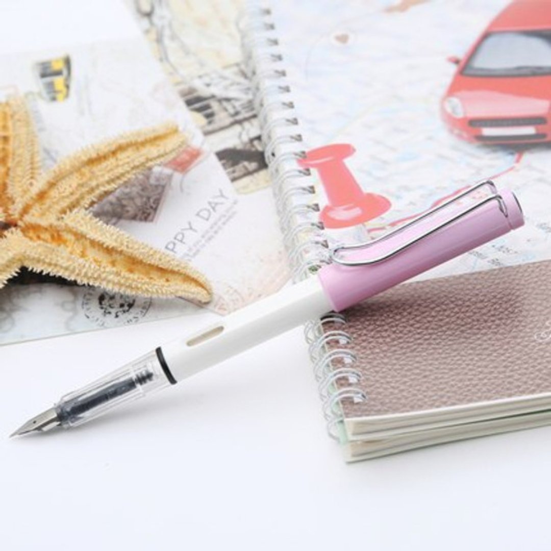 Hero 359A EF Fountain Pen Pink