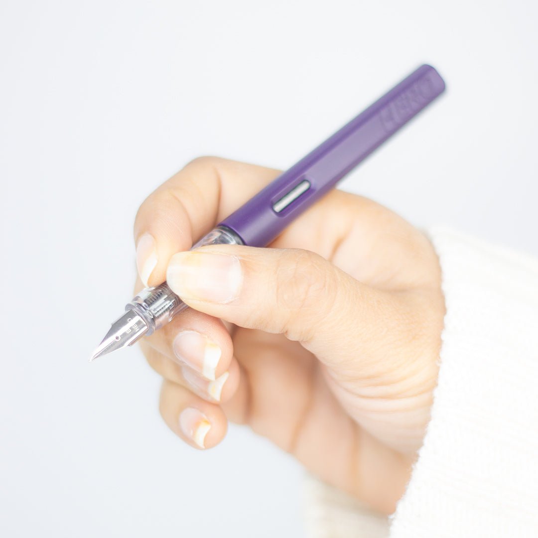 Hero Mini 1359 Fountain Pen Dark Purple