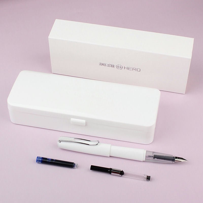Hero Storm Chaser Fountain Pen White