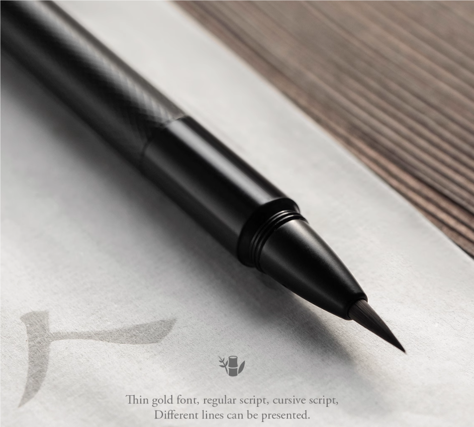 HONGDIAN Fountain Pen Style Calligraphy Brush Pen