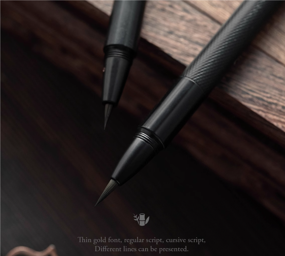 HONGDIAN Fountain Pen Style Calligraphy Brush Pen