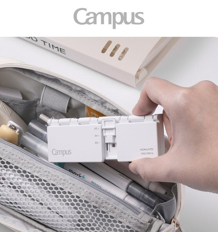 KOKUYO Campus 8 Hole Punch Portable for A5/B5/A4
