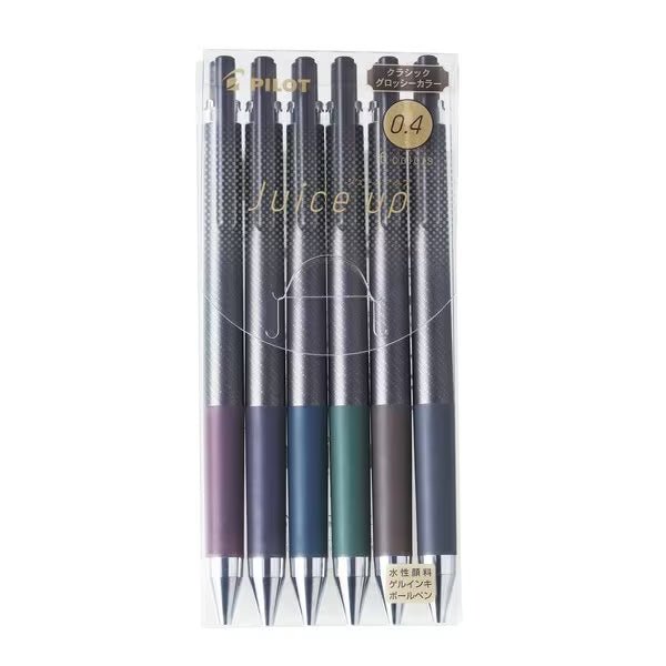 Pilot Juice Up Gel Ink Pen Glossy 6 Color Set