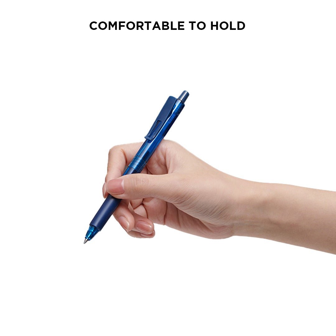 Kaco K9 Gel Ink Pen Transparent 0.5mm,5 Pack