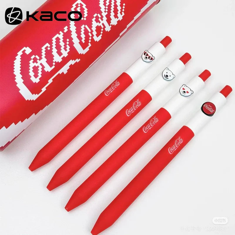 KACO Coca-Cola Limited Edition Bear Gel Pens (4-Pack)