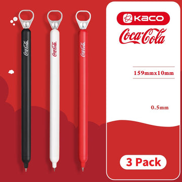 KACO Coca-Cola Limited Edition Gel Pen Set (3-Pack)