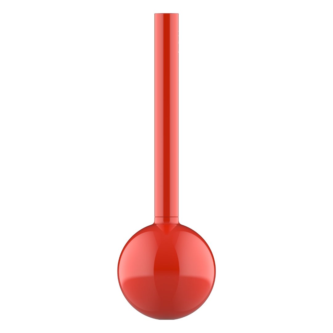 Kaco Lollipop Desktop Gel Ink Pen 0.5mm Warm Red