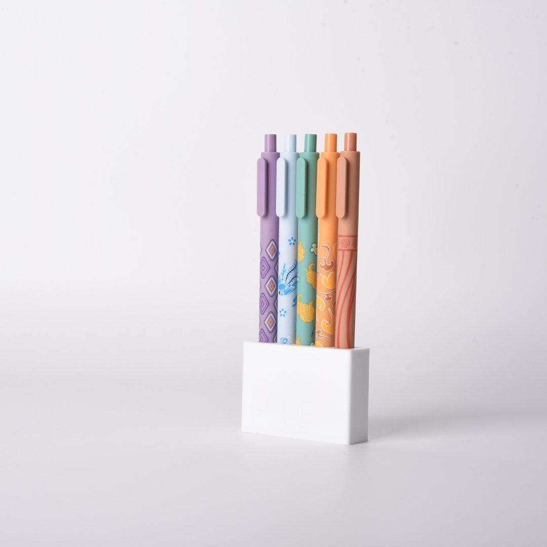 Kaco Pure Beautiful East Gel Ink Pen 5 Pack