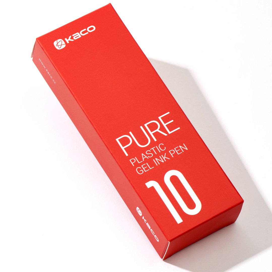 Kaco Pure Soft Touch Candy Series Gel Pens- Pack of 10