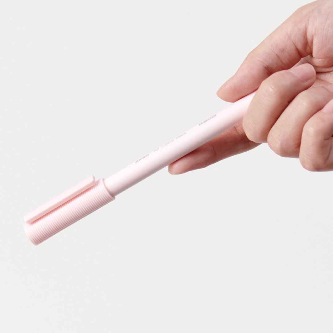 KACO Right Choice Gel Pen 0.5mm Black Ink 6 Pink Set