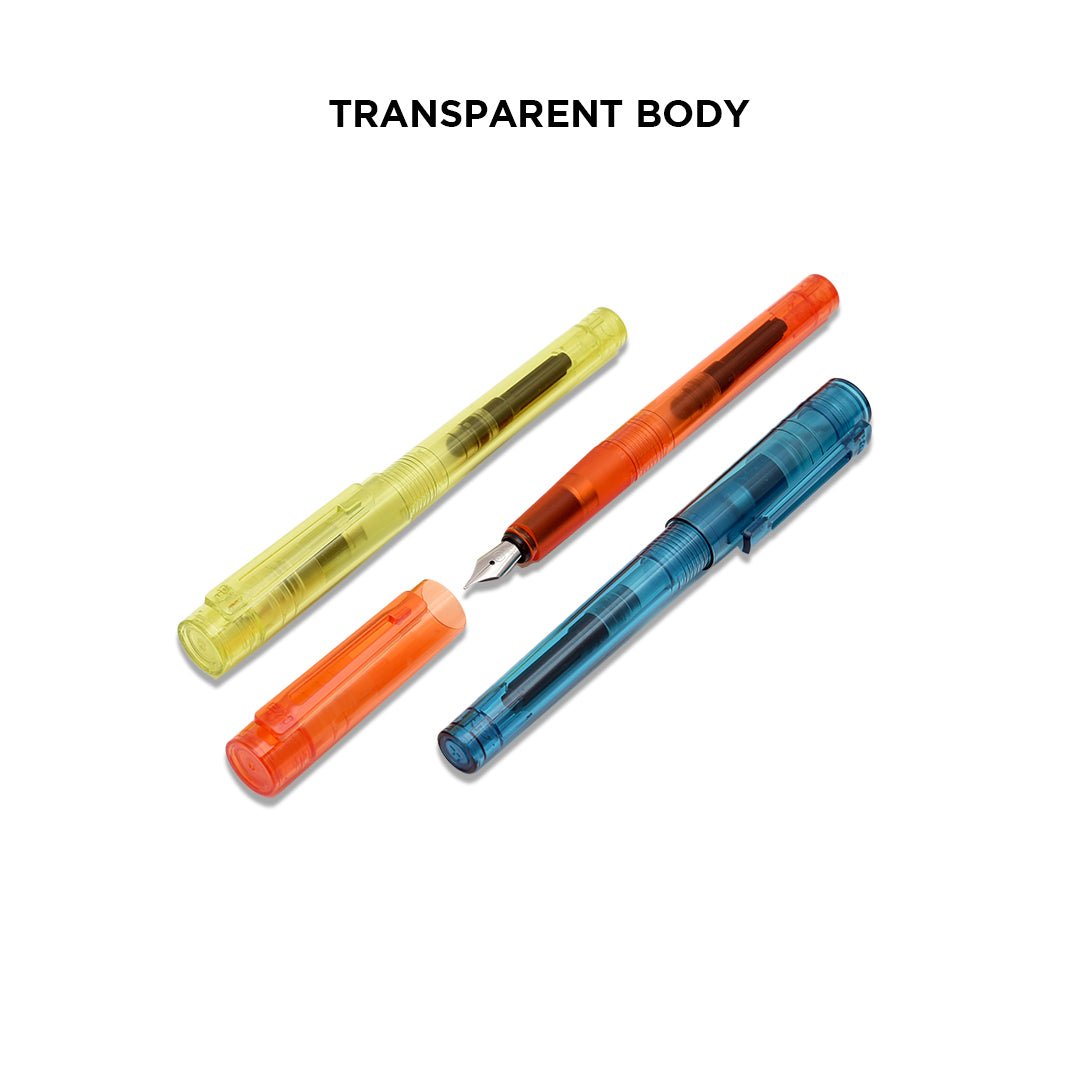 KACO SKY Premium Plastic Fountain Pen Transparent