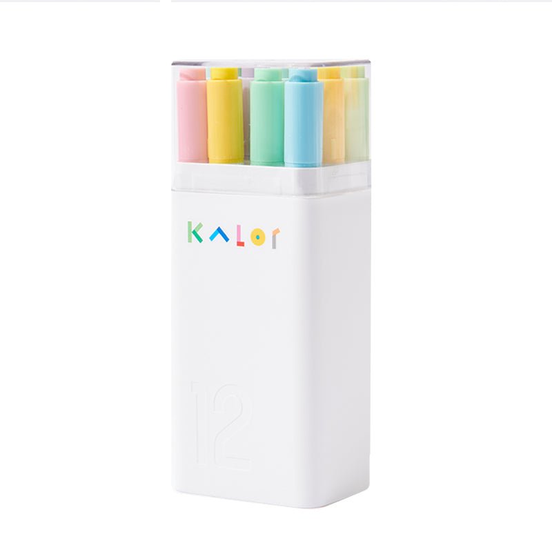 Kalor Oil Based Acrylic Paint Marker Pens Unicorn (12 colors)