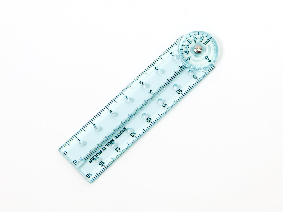 Midori Multi Ruler 6.3 inches (16 cm)