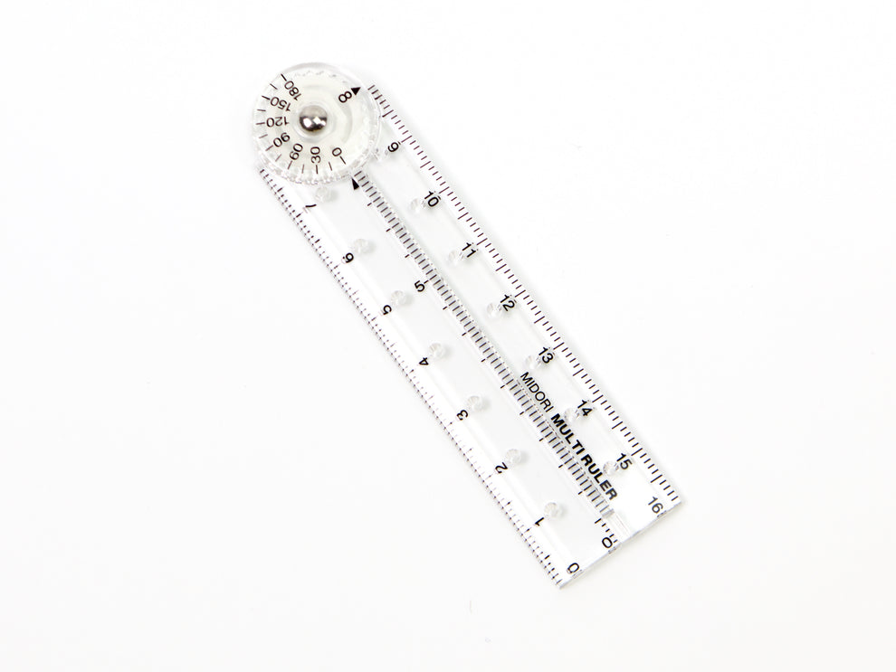 Midori Multi Ruler 6.3 inches (16 cm)