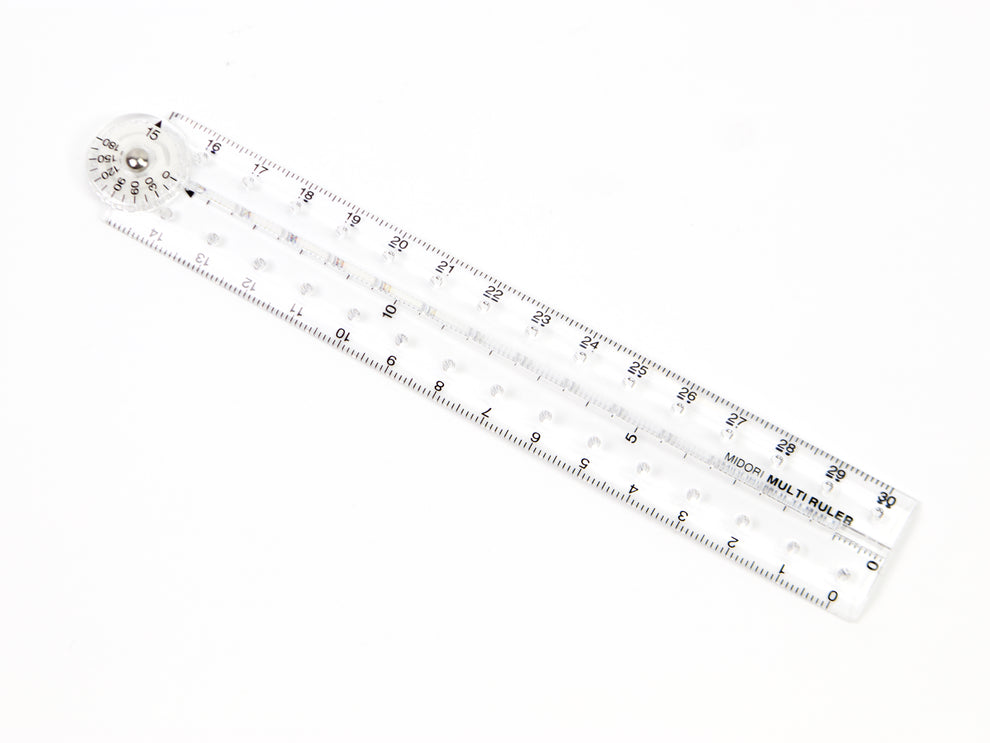 Midori Multi Ruler 30cm 11.8 inches