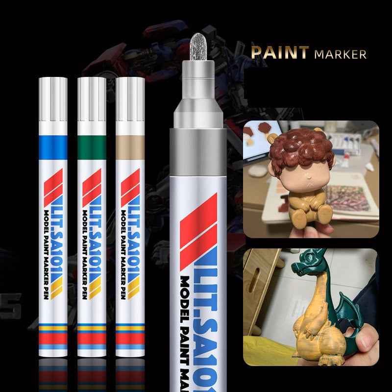 12 Color Gundam Model Paint Marker Pen Set